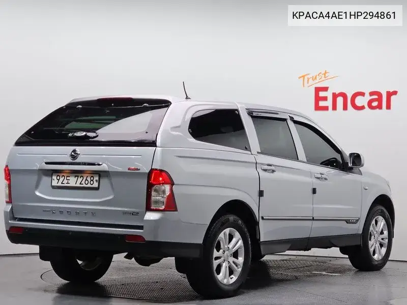 The New Korando Sports 2.2 Cx7 4Wd Fashion VIN: KPACA4AE1HP294861 Lot: 39944508