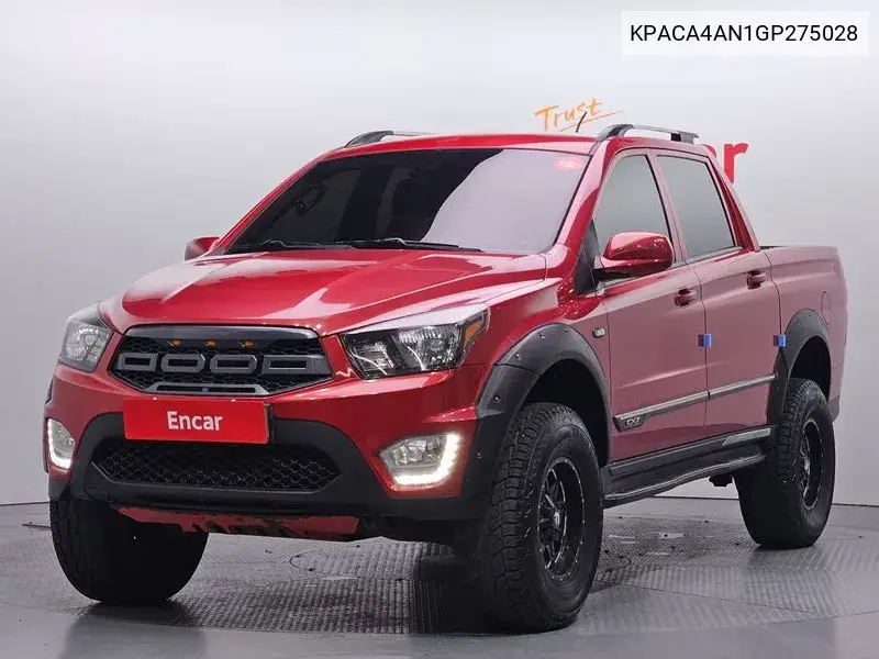 Korando Sports Cx7 4Wd Fashion VIN: KPACA4AN1GP275028 Lot: 39946018