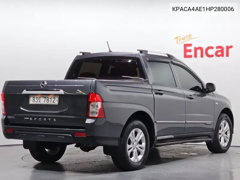 The New Korando Sports 2.2 Extreme 4Wd VIN: KPACA4AE1HP280006 Lot: 39946767