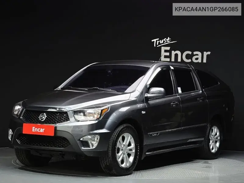Korando Sports Cx7 4Wd Club VIN: KPACA4AN1GP266085 Lot: 39955044