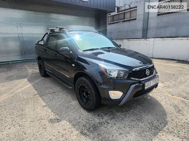 The New Korando Sports 2.2 Extreme 4Wd VIN: ENCAR40158222 Lot: 40158222