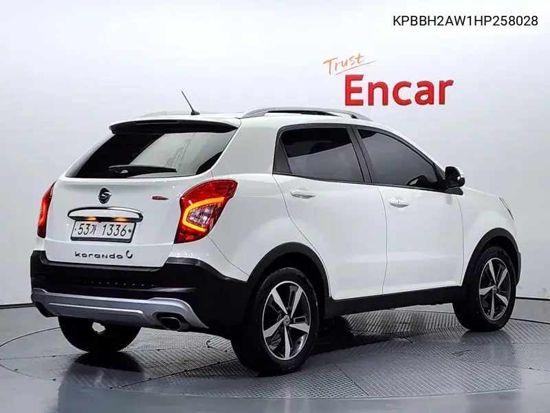 New Style Korando C 2.2 Rx 2Wd High -End Type VIN: KPBBH2AW1HP258028 Lot: 39845082