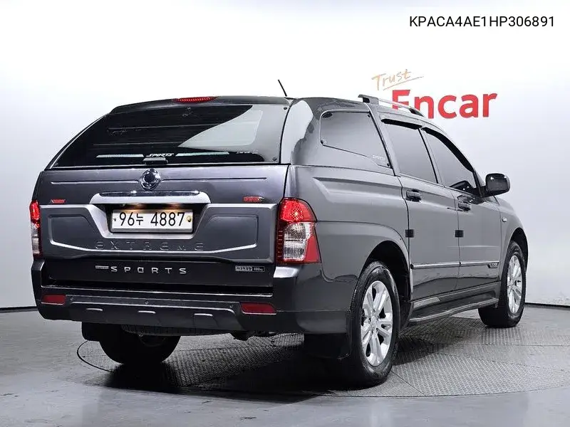 The New Korando Sports 2.2 Extreme 4Wd VIN: KPACA4AE1HP306891 Lot: 39919849