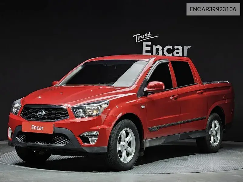 The New Korando Sports 2.2 Cx7 4Wd Club VIN: ENCAR39923106 Lot: 39923106