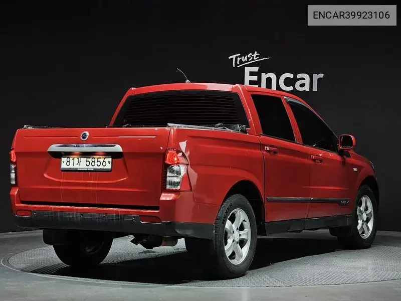 The New Korando Sports 2.2 Cx7 4Wd Club VIN: ENCAR39923106 Lot: 39923106