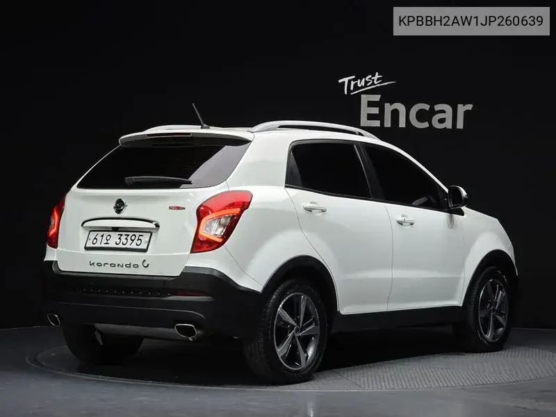 New Style Korando C 2.2 Rx 2Wd High -End Type VIN: KPBBH2AW1JP260639 Lot: 39926674