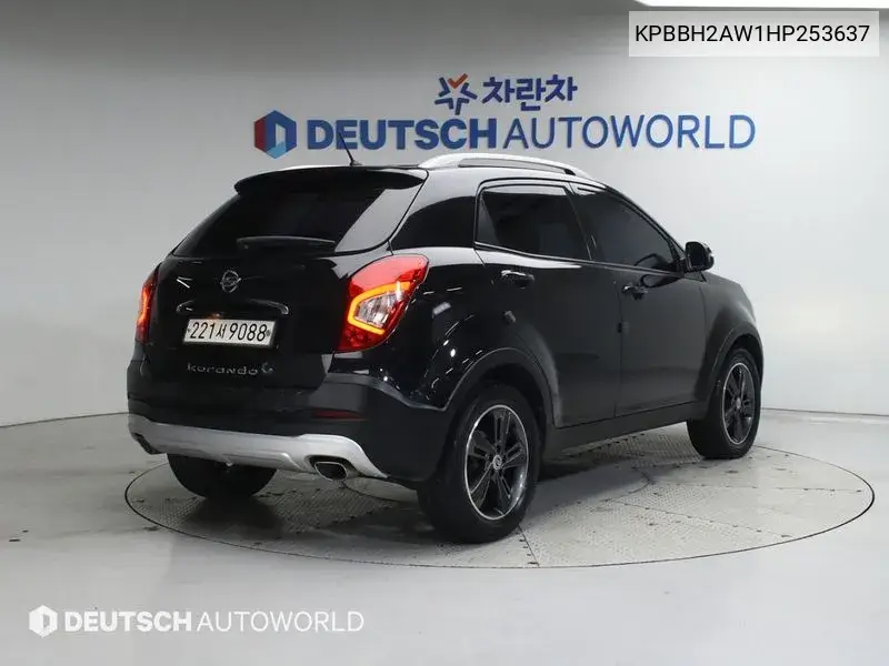 New Style Korando C 2.2 Rx 2Wd VIN: KPBBH2AW1HP253637 Lot: 39930269