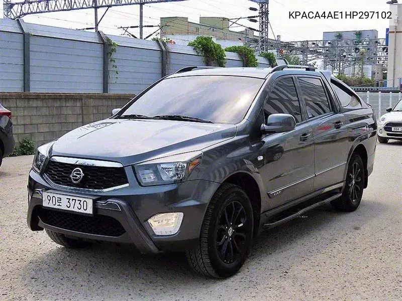 The New Korando Sports 2.2 Extreme 4Wd VIN: KPACA4AE1HP297102 Lot: 39937900