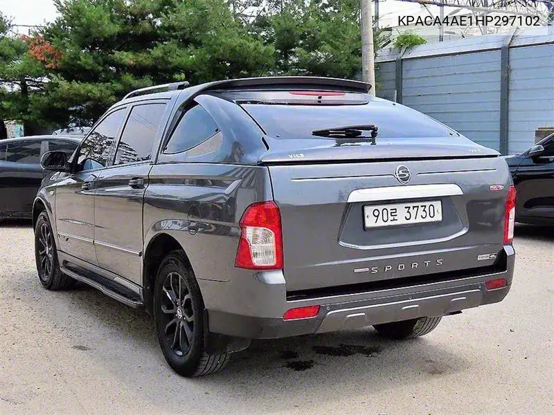 The New Korando Sports 2.2 Extreme 4Wd VIN: KPACA4AE1HP297102 Lot: 39937900