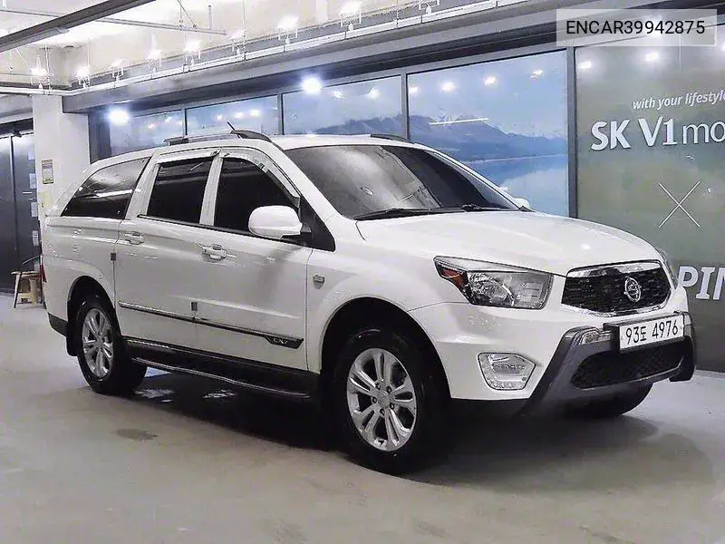 The New Korando Sports 2.2 Extreme 4Wd VIN: ENCAR39942875 Lot: 39942875