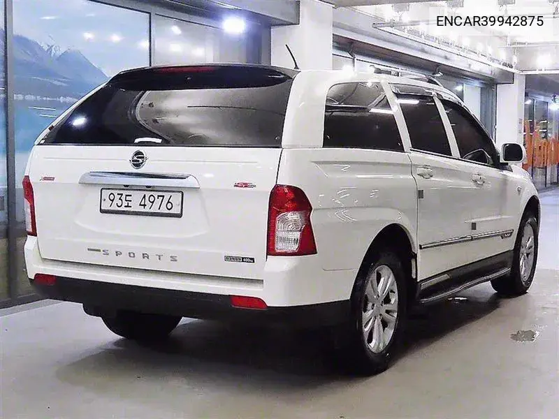 The New Korando Sports 2.2 Extreme 4Wd VIN: ENCAR39942875 Lot: 39942875