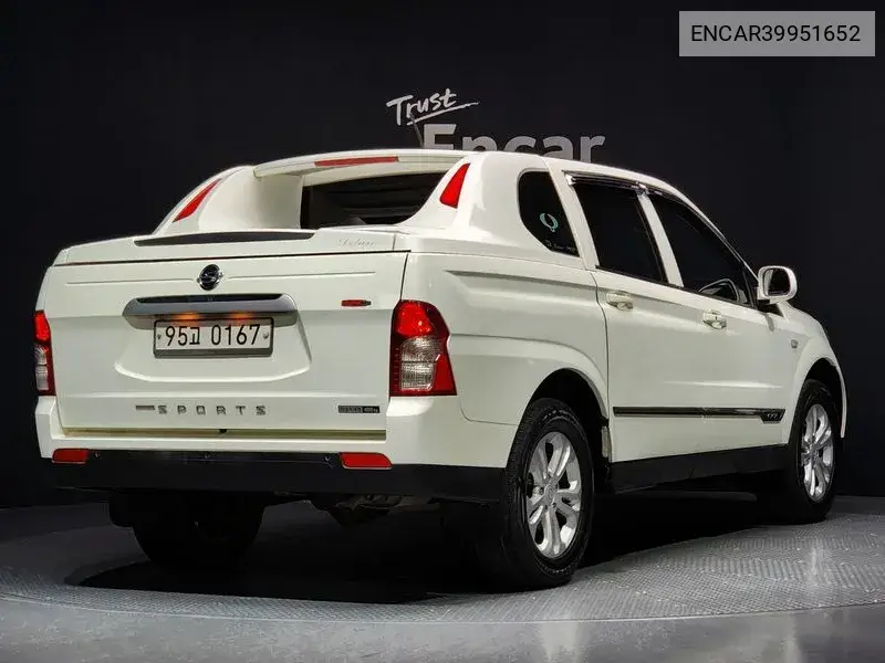 The New Korando Sports 2.2 Cx7 4Wd Club VIN: ENCAR39951652 Lot: 39951652