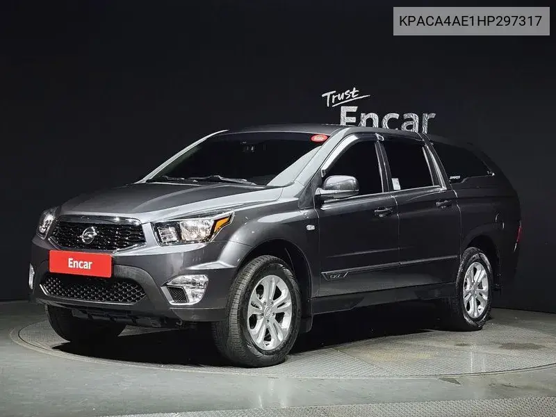The New Korando Sports 2.2 Cx7 4Wd Club VIN: KPACA4AE1HP297317 Lot: 39956684