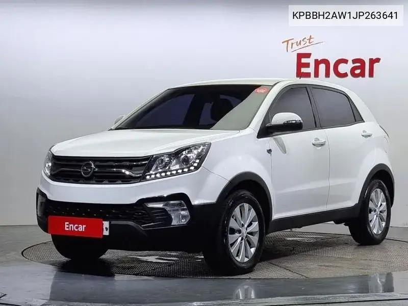 New Korando C 2.2 Kx 2Wd VIN: KPBBH2AW1JP263641 Lot: 39966518