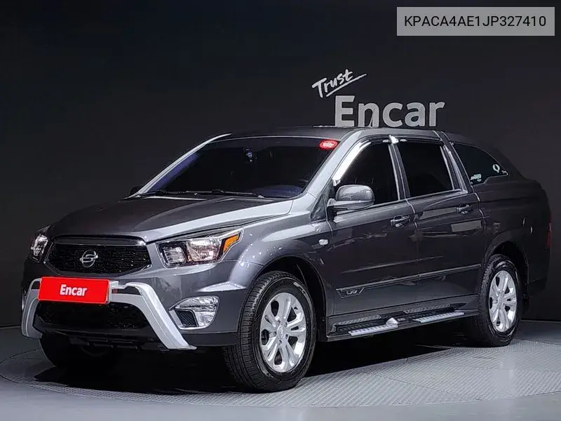 The New Korando Sports 2.2 Cx7 4Wd Club VIN: KPACA4AE1JP327410 Lot: 39955815