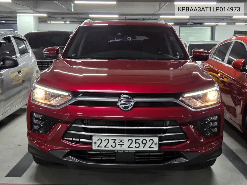 Beauty Pool Korando Gasoline 1.5 4Wd C5 Prime VIN: KPBAA3AT1LP014973 Lot: 39938603