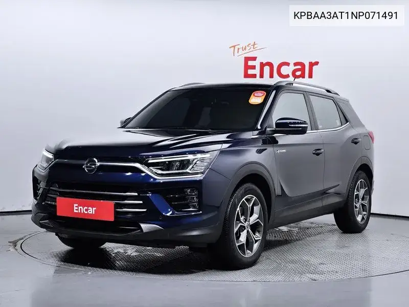 Beauty Pool Korando Gasoline 1.5 4Wd C5 Plus VIN: KPBAA3AT1NP071491 Lot: 39946894