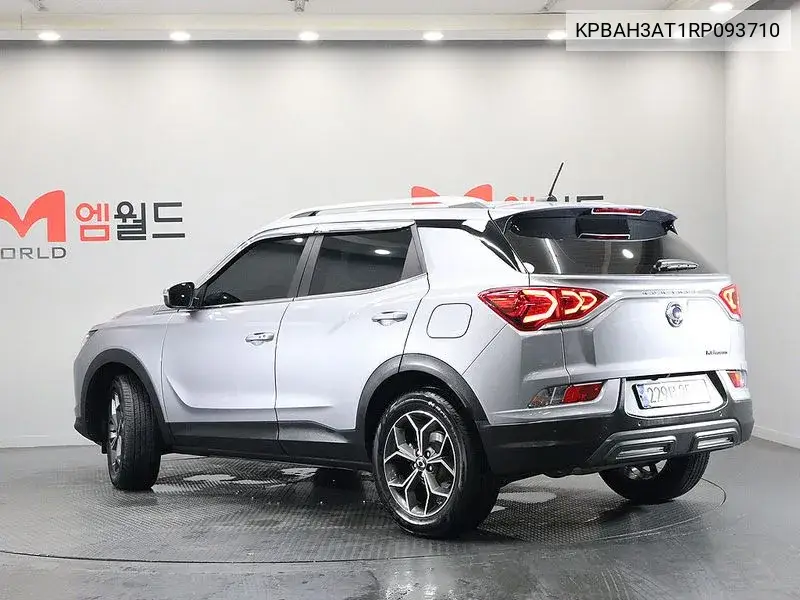 Beauty Pool Korando Gasoline 1.5 2Wd C7 VIN: KPBAH3AT1RP093710 Lot: 39959597