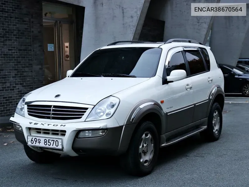 Rexton 4Wd Rx320 VIN: ENCAR38670564 Lot: 38670564