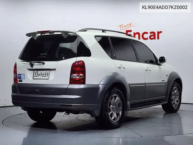 Rexton Ii Awd Rx7 VIN: KL90E4ADD7KZ0002 Lot: 39608066