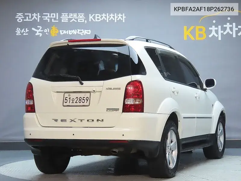Rexton Ii Awd Noblesse Advanced Type VIN: KPBFA2AF18P262736 Lot: 39784655