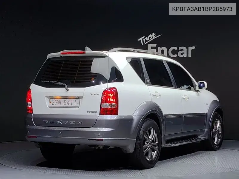 Super Rexton 4Wd Rx4 VIN: KPBFA3AB1BP285973 Lot: 39093928