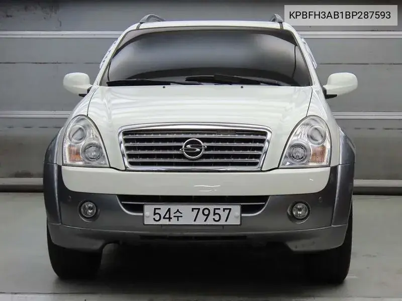 Super Rexton 2Wd Rx4 VIN: KPBFH3AB1BP287593 Lot: 39850924