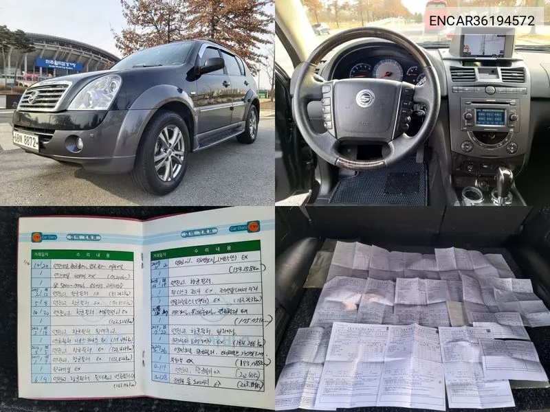 Super Rexton 2Wd Rx6 VIN: ENCAR36194572 Lot: 36194572