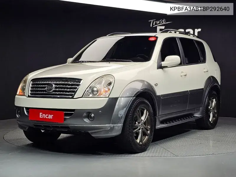 Super Rexton 4Wd Rx4 VIN: KPBFA3AB1BP292640 Lot: 39704544