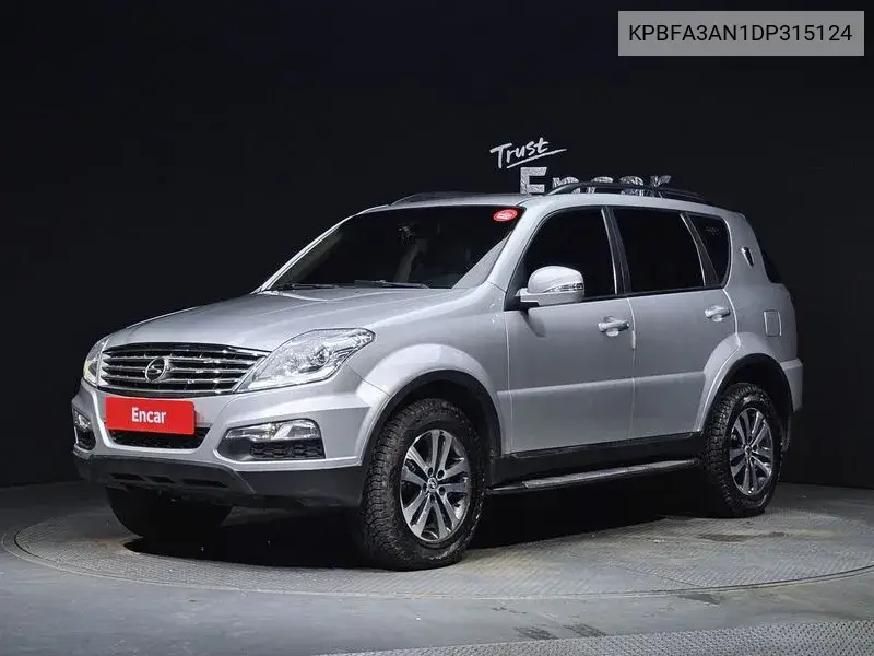 Rexton W 2.0 4Wd Rx7 Luxury VIN: KPBFA3AN1DP315124 Lot: 39953973