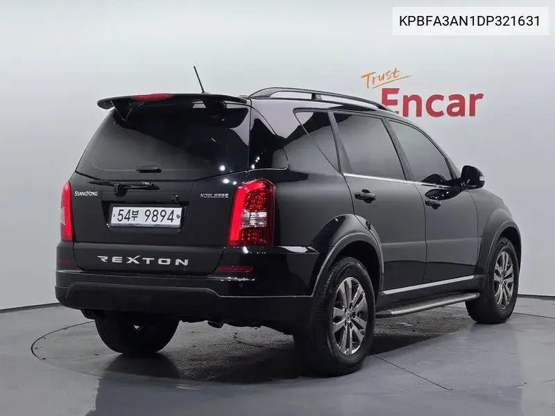 Rexton W 2.0 4Wd Noblesse VIN: KPBFA3AN1DP321631 Lot: 39602513