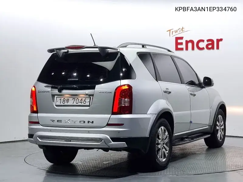 Rexton W 2.0 4Wd Noblesse VIN: KPBFA3AN1EP334760 Lot: 39887687