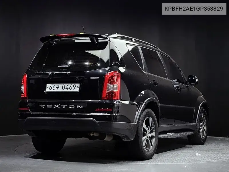 Rexton W 2.2 2Wd Rx7 Prestige VIN: KPBFH2AE1GP353829 Lot: 39826102