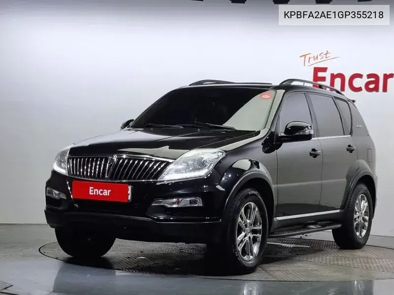 Rexton W 2.2 4Wd Noblesse VIN: KPBFA2AE1GP355218 Lot: 39968575