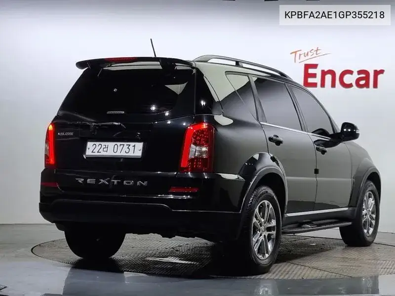 Rexton W 2.2 4Wd Noblesse VIN: KPBFA2AE1GP355218 Lot: 39968575