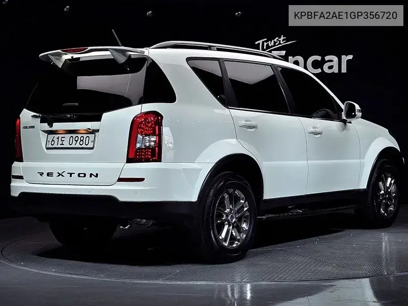 Rexton W 2.2 4Wd Noblesse VIN: KPBFA2AE1GP356720 Lot: 39738243