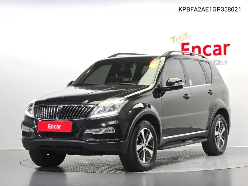 Rexton W 2.2 4Wd Rx7 Luxury VIN: KPBFA2AE1GP358021 Lot: 39892098