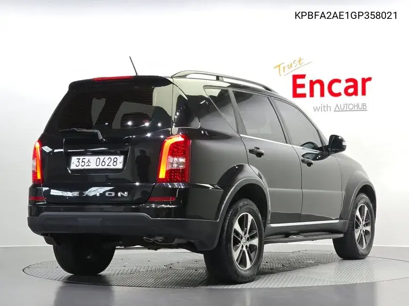 Rexton W 2.2 4Wd Rx7 Luxury VIN: KPBFA2AE1GP358021 Lot: 39892098