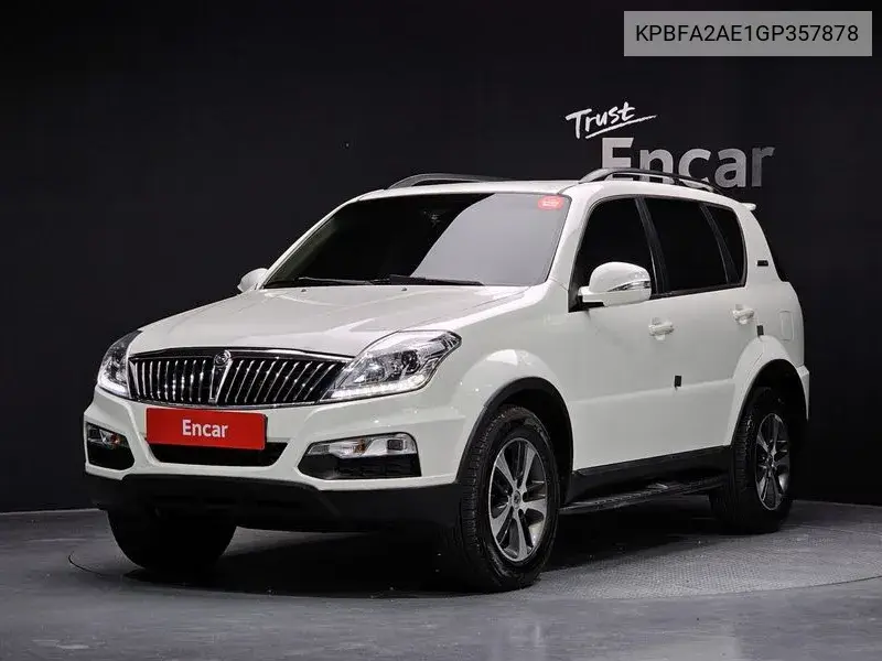 Rexton W 2.2 4Wd Rx7 Prestige VIN: KPBFA2AE1GP357878 Lot: 39937427