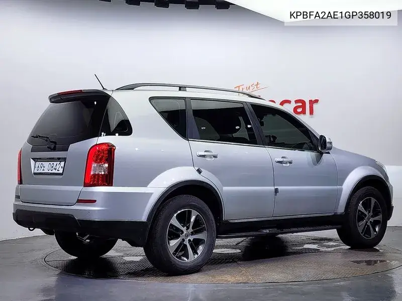 Rexton W 2.2 4Wd Rx7 Luxury VIN: KPBFA2AE1GP358019 Lot: 39951853