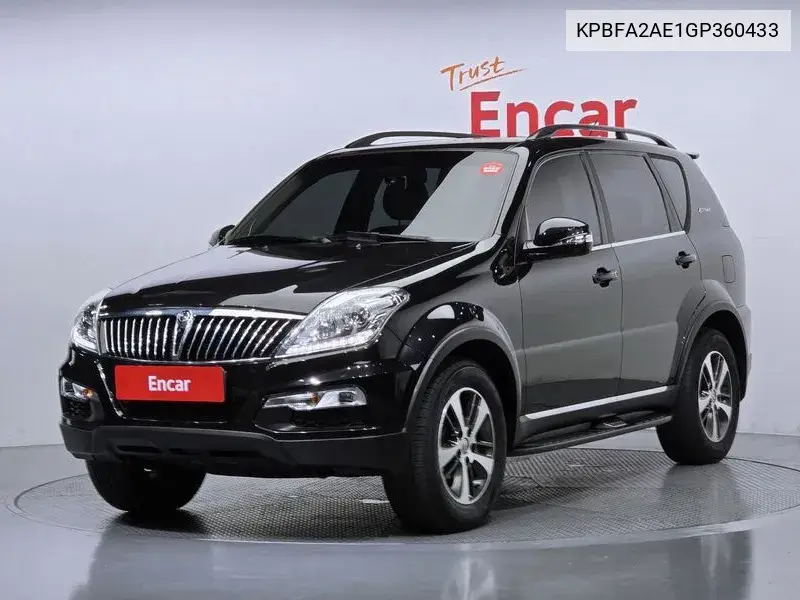 Rexton W 2.2 4Wd Rx7 Prestige VIN: KPBFA2AE1GP360433 Lot: 39960789