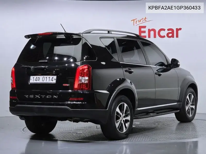 Rexton W 2.2 4Wd Rx7 Prestige VIN: KPBFA2AE1GP360433 Lot: 39960789