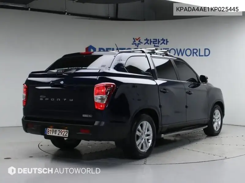 Rexton Sports Diesel 2.2 4Wd Prestige VIN: KPADA4AE1KP025445 Lot: 39927007