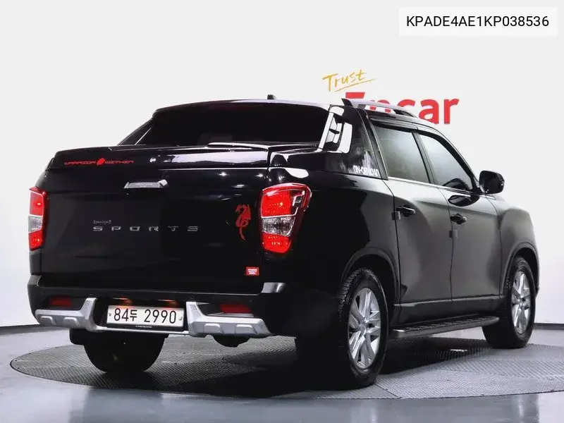 Rexton Sports Diesel 2.2 2Wd Adventure VIN: KPADE4AE1KP038536 Lot: 39950962