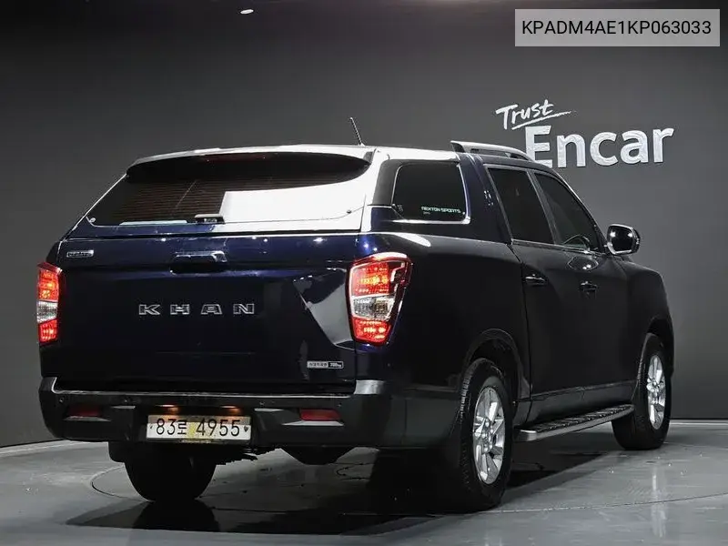 Rexton Sports Khan Diesel 2.2 4Wd Pioneer X (Leaf) VIN: KPADM4AE1KP063033 Lot: 39961573