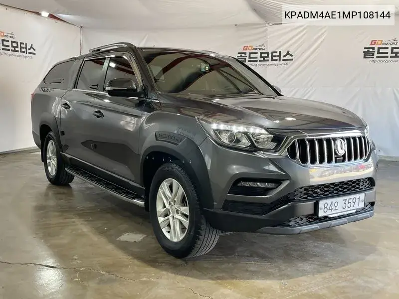 Rexton Sports Khan Diesel 2.2 4Wd Prestige Special (5 Link) VIN: KPADM4AE1MP108144 Lot: 39968468