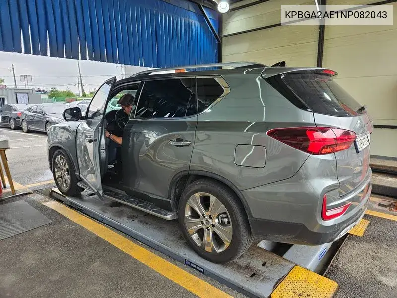All New Rexton Diesel 2.2 4Wd Master VIN: KPBGA2AE1NP082043 Lot: 39960524
