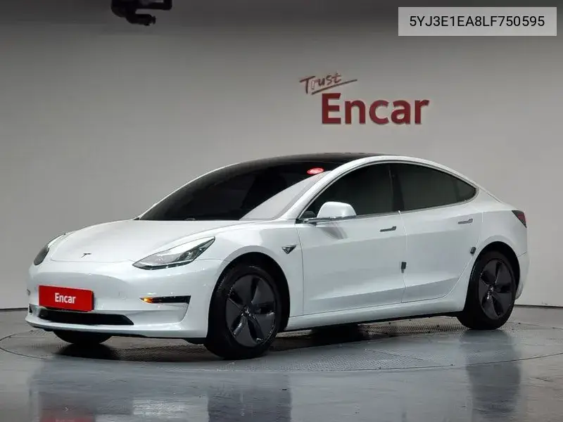 Model 3 Standard Range Plus VIN: 5YJ3E1EA8LF750595 Lot: 39628225