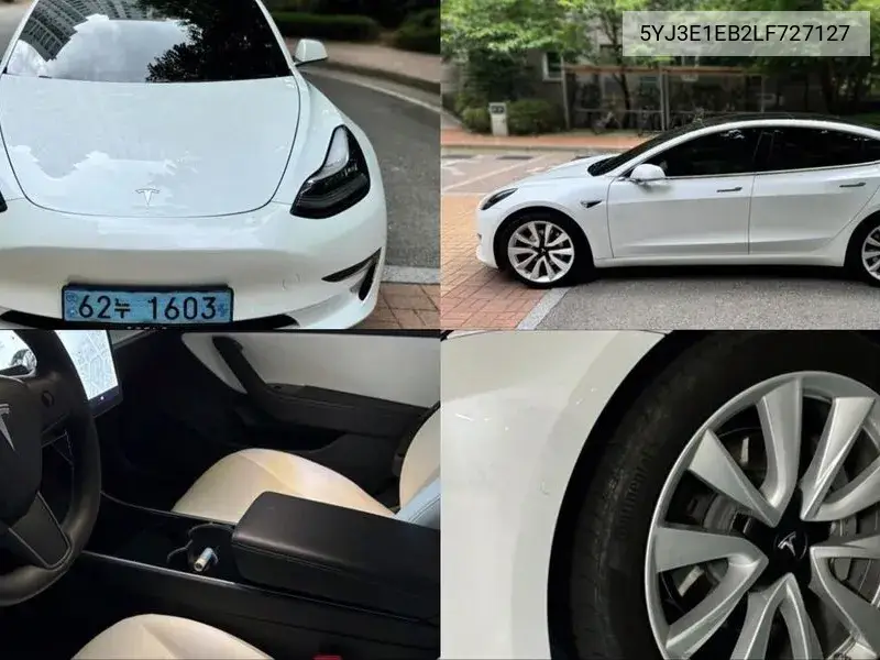 Model 3 Long Range VIN: 5YJ3E1EB2LF727127 Lot: 40046561