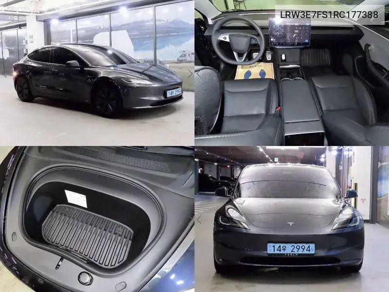 Model 3 Rwd VIN: LRW3E7FS1RC177388 Lot: 39643567